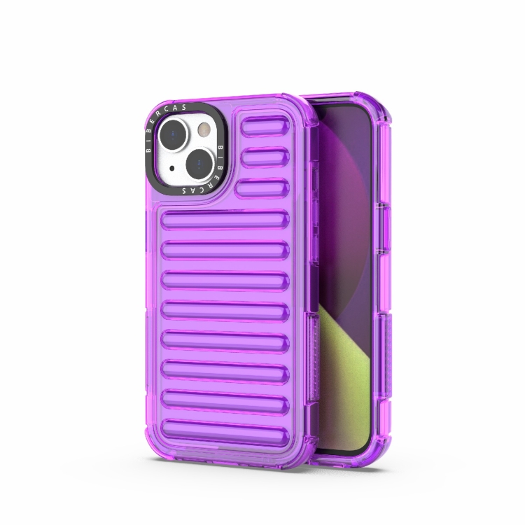 For iPhone 14 High Transparency TPU Hybrid PC Airbag Phone Case(Transparent Purple)
For iPhone 14 High Transparency TPU Hybrid PC Airbag Phone Case(Transparent Purple)