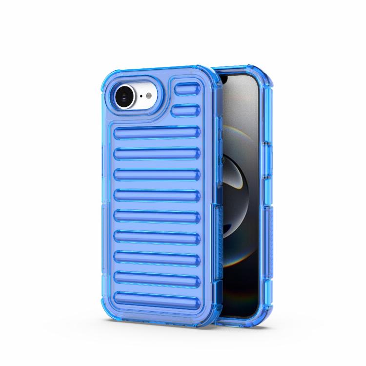 For iPhone 16e High Transparency TPU Hybrid PC Airbag Phone Case(Transparent Blue)
For iPhone 16e High Transparency TPU Hybrid PC Airbag Phone Case(Transparent Blue)