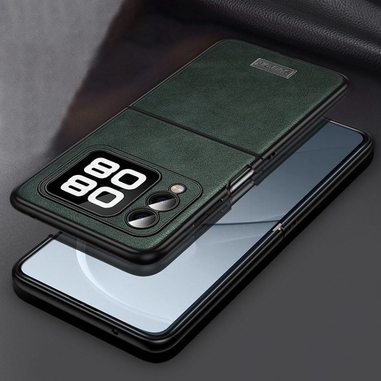 For Huawei nova Flip SULADA Shockproof TPU Hybrid Handmade Leather Phone Case(Green)
For Huawei nova Flip SULADA Shockproof TPU Hybrid Handmade Leather Phone Case(Green)