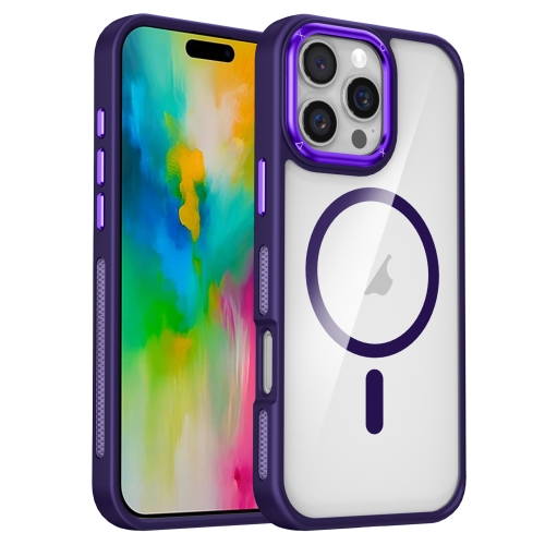 For iPhone 16 Pro Breathable Skin Feel Transparent MagSafe Magnetic Phone Case(Purple)
For iPhone 16 Pro Breathable Skin Feel Transparent MagSafe Magnetic Phone Case(Purple)