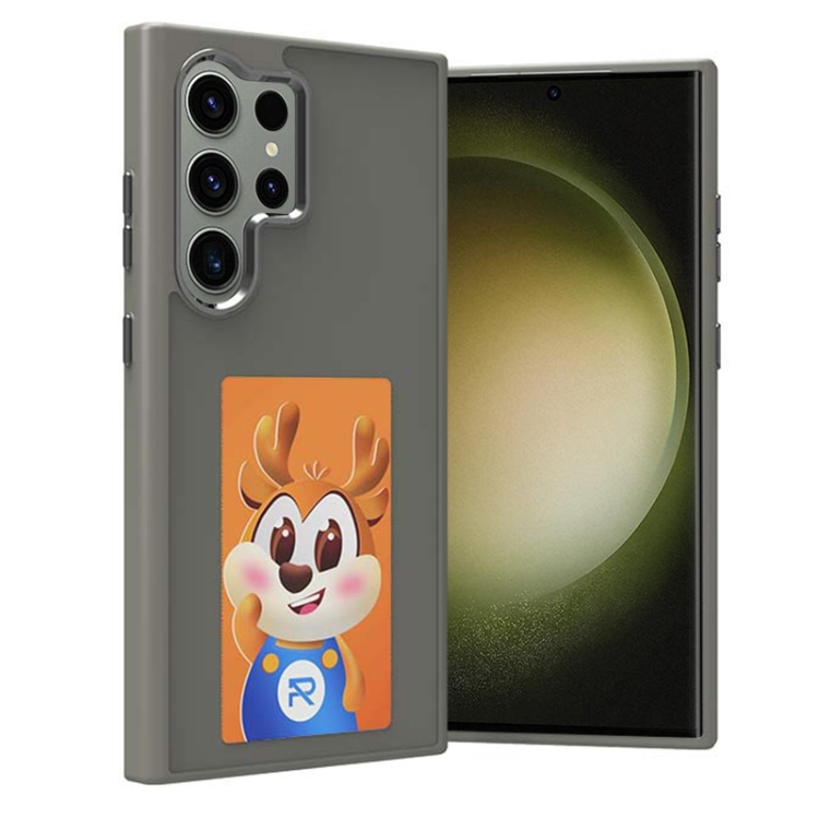 For Samsung Galaxy S23 Ultra 5G Four-Color E-ink Screen NFC DIY Phone Case(Grey)
For Samsung Galaxy S23 Ultra 5G Four-Color E-ink Screen NFC DIY Phone Case(Grey)