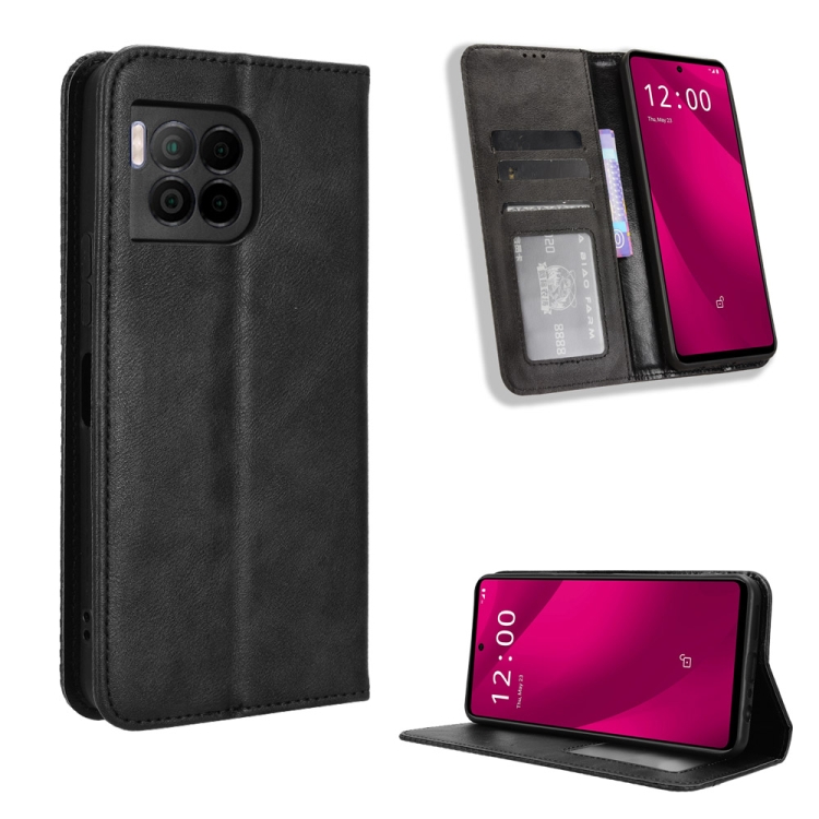 For T-Mobile Revvl 7 Pro 5G Magnetic Buckle Retro Texture Leather Phone Case(Black)
For T-Mobile Revvl 7 Pro 5G Magnetic Buckle Retro Texture Leather Phone Case(Black)