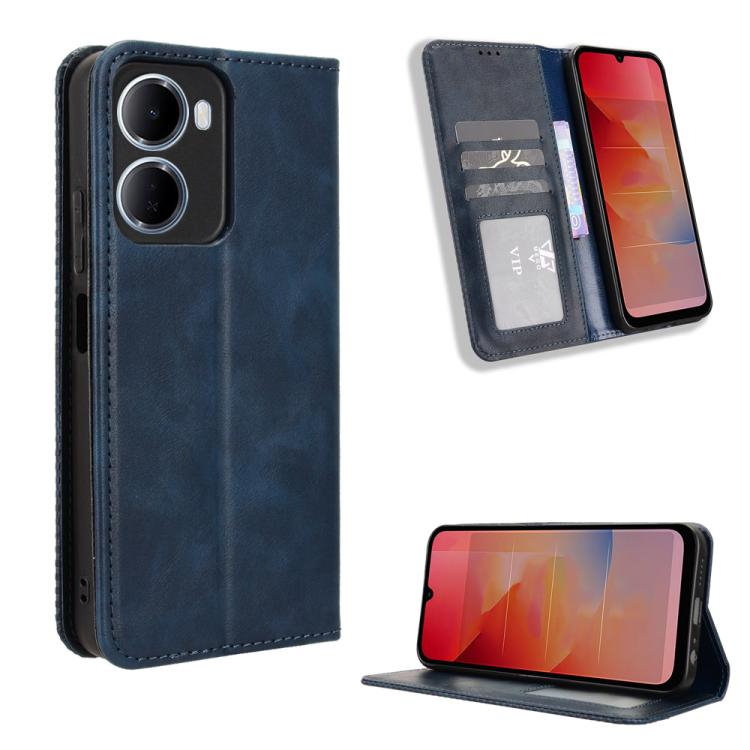 For Redmi 15a 5G / R70 5G / R70m 5G Magnetic Buckle Retro Texture Leather Phone Case(Blue)
For Redmi 15a 5G / R70 5G / R70m 5G Magnetic Buckle Retro Texture Leather Phone Case(Blue)