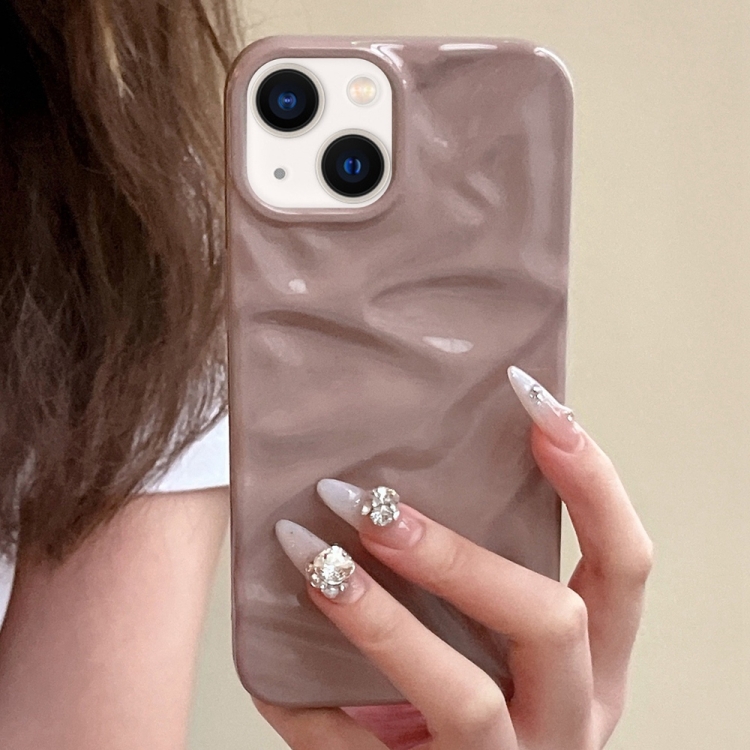 For iPhone 14 Plus Water Ripple Electroplating Paint TPU Phone Case(Pink Brown)
For iPhone 14 Plus Water Ripple Electroplating Paint TPU Phone Case(Pink Brown)
