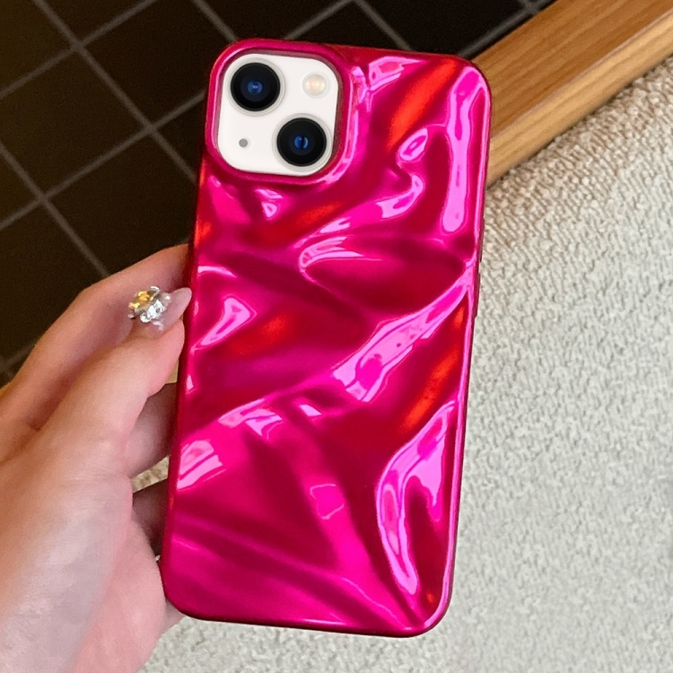 For iPhone 14 Plus Water Ripple Electroplating Paint TPU Phone Case(Rose Red)
For iPhone 14 Plus Water Ripple Electroplating Paint TPU Phone Case(Rose Red)