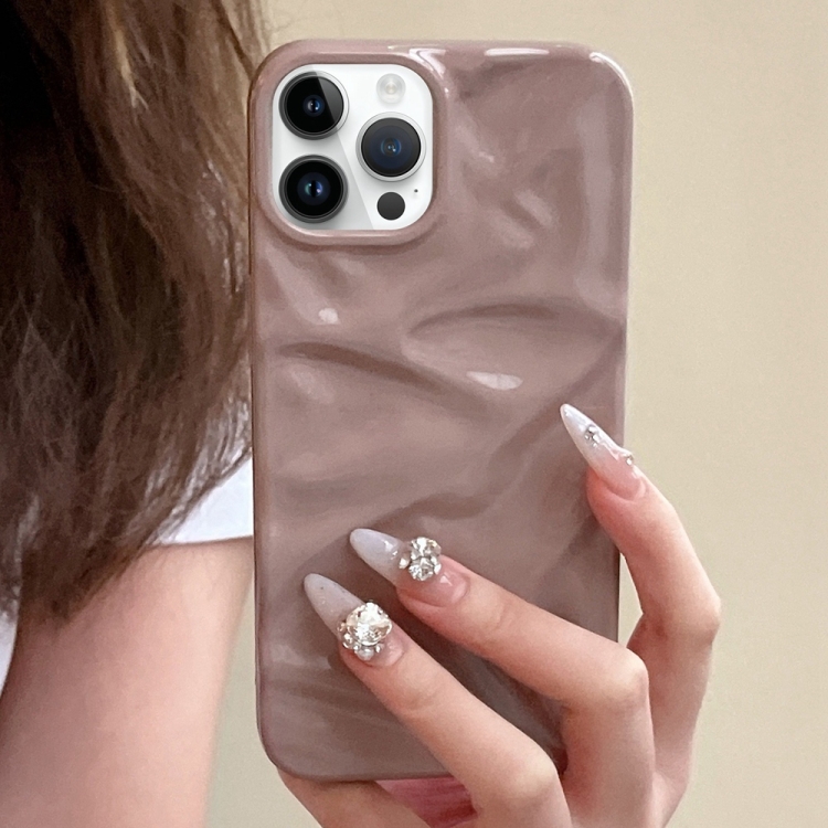 For iPhone 13 Pro Water Ripple Electroplating Paint TPU Phone Case(Pink Brown)
For iPhone 13 Pro Water Ripple Electroplating Paint TPU Phone Case(Pink Brown)