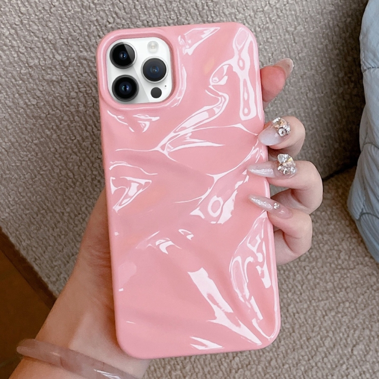 For iPhone 12 Pro Water Ripple Electroplating Paint TPU Phone Case(Pink)
For iPhone 12 Pro Water Ripple Electroplating Paint TPU Phone Case(Pink)