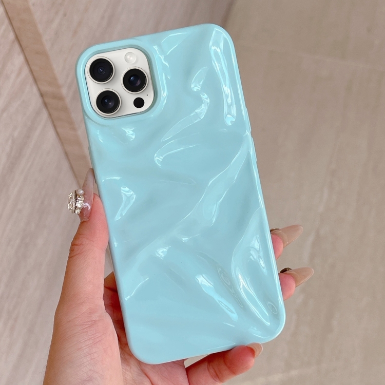For iPhone 16 Pro Water Ripple Electroplating Paint TPU Phone Case(Sky Blue)
For iPhone 16 Pro Water Ripple Electroplating Paint TPU Phone Case(Sky Blue)