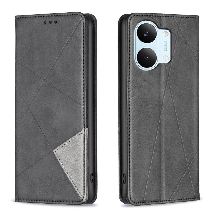 For Redmi Tubo 5 Max / Poco X8 Pro Max Rhombus Texture Magnetic Leather Phone Case(Black)
For Redmi Tubo 5 Max / Poco X8 Pro Max Rhombus Texture Magnetic Leather Phone Case(Black)