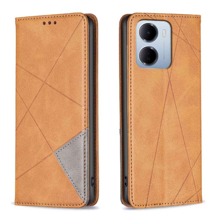 For Redmi 15a 5G Rhombus Texture Magnetic Leather Phone Case(Brown)
For Redmi 15a 5G Rhombus Texture Magnetic Leather Phone Case(Brown)