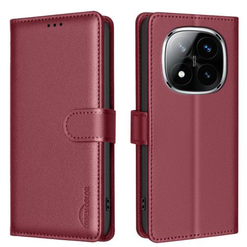 For Redmi Note 14 Pro 4G Litchi Texture RFID Anti-theft Leather Phone Case(Red)
For Redmi Note 14 Pro 4G Litchi Texture RFID Anti-theft Leather Phone Case(Red)