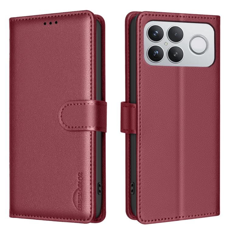 For Redmi K90 Pro Max/Poco F8 Ultra Litchi Texture RFID Anti-theft Leather Phone Case(Red)
For Redmi K90 Pro Max/Poco F8 Ultra Litchi Texture RFID Anti-theft Leather Phone Case(Red)