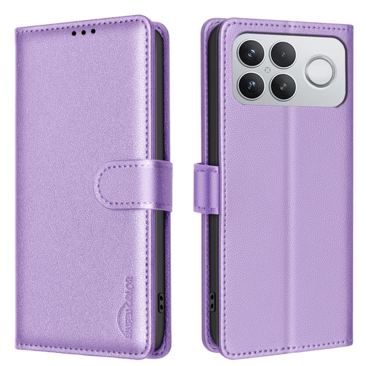 For Redmi K90 Pro Max/Poco F8 Ultra Litchi Texture RFID Anti-theft Leather Phone Case(Purple)
For Redmi K90 Pro Max/Poco F8 Ultra Litchi Texture RFID Anti-theft Leather Phone Case(Purple)