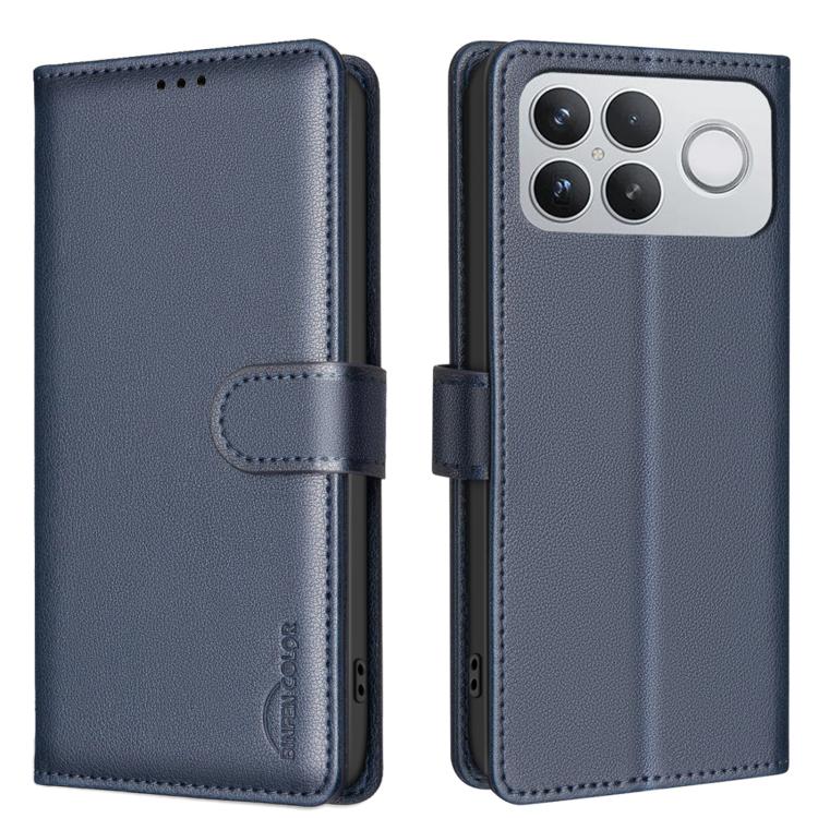 For Redmi K90 Pro Max/Poco F8 Ultra Litchi Texture RFID Anti-theft Leather Phone Case(Blue)
For Redmi K90 Pro Max/Poco F8 Ultra Litchi Texture RFID Anti-theft Leather Phone Case(Blue)