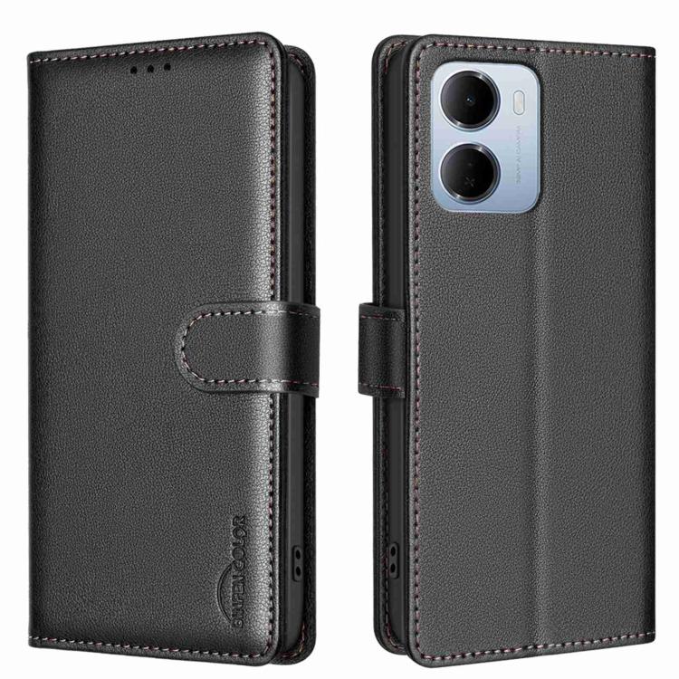 For Redmi 15a 5G Litchi Texture RFID Anti-theft Leather Phone Case(Black)
For Redmi 15a 5G Litchi Texture RFID Anti-theft Leather Phone Case(Black)