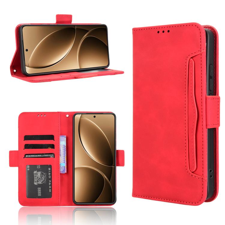 For Redmi K80 / K80 Pro Skin Feel Calf Texture Card Slots Leather Phone Case(Red)
For Redmi K80 / K80 Pro Skin Feel Calf Texture Card Slots Leather Phone Case(Red)