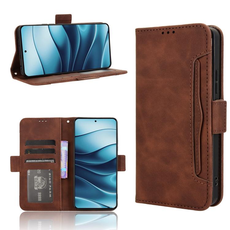 For Redmi Note 14 4G Global 163.25mm Skin Feel Calf Texture Card Slots Leather Phone Case(Brown)
For Redmi Note 14 4G Global 163.25mm Skin Feel Calf Texture Card Slots Leather Phone Case(Brown)