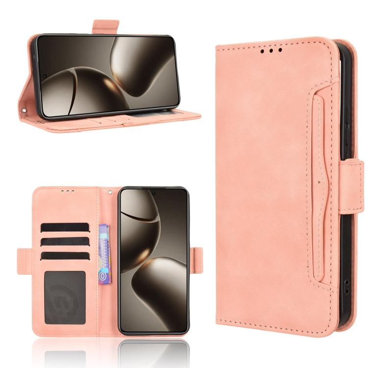 For Xiaomi 15T 5G Skin Feel Calf Texture Card Slots Leather Phone Case(Pink)
For Xiaomi 15T 5G Skin Feel Calf Texture Card Slots Leather Phone Case(Pink)