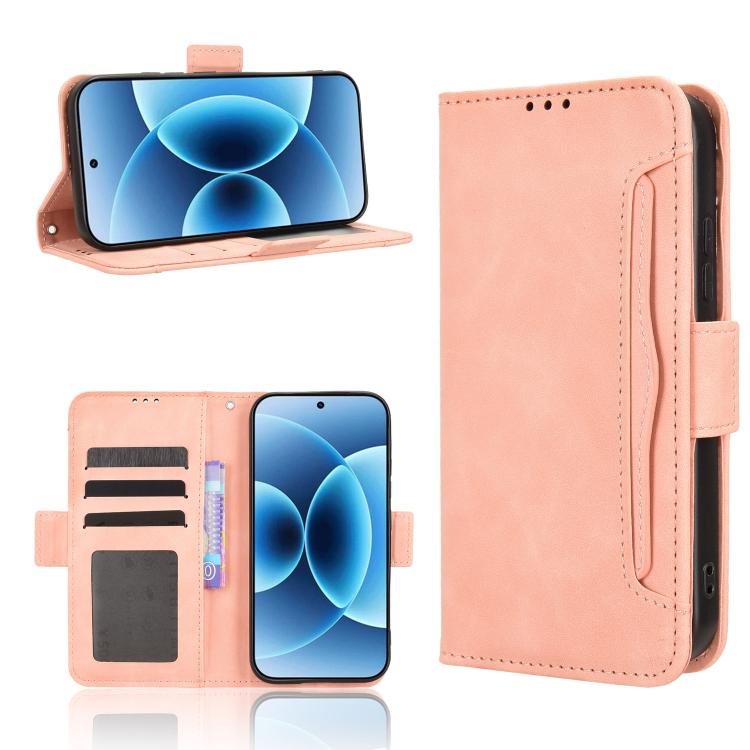 For Xiaomi 17 Skin Feel Calf Texture Card Slots Leather Phone Case(Pink)
For Xiaomi 17 Skin Feel Calf Texture Card Slots Leather Phone Case(Pink)