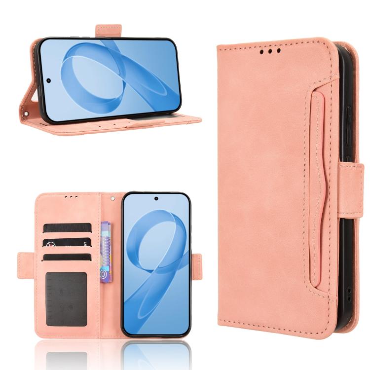For Redmi K90 5G Skin Feel Calf Texture Card Slots Leather Phone Case(Pink)
For Redmi K90 5G Skin Feel Calf Texture Card Slots Leather Phone Case(Pink)