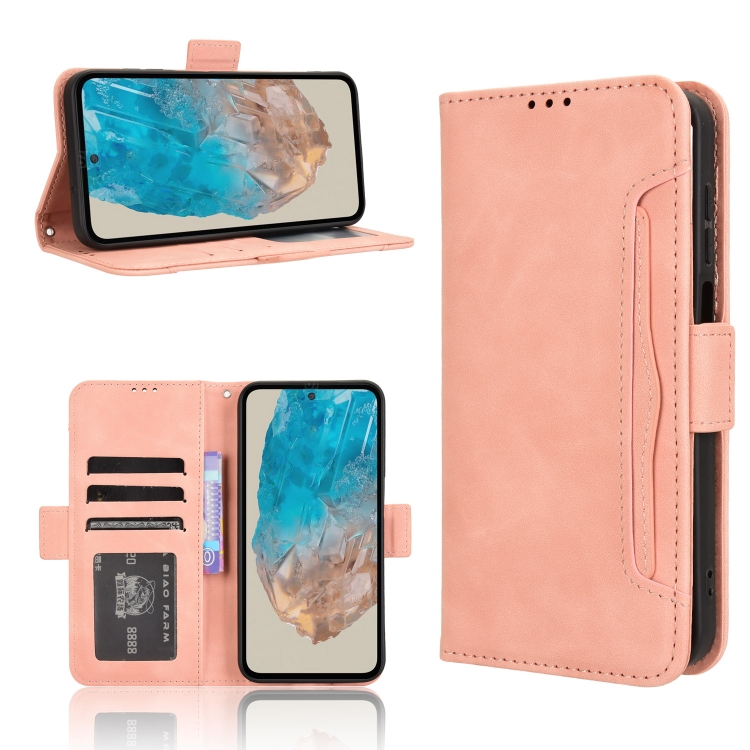 For Samsung Galaxy M35 5G Skin Feel Calf Texture Card Slots Leather Phone Case(Pink)
For Samsung Galaxy M35 5G Skin Feel Calf Texture Card Slots Leather Phone Case(Pink)