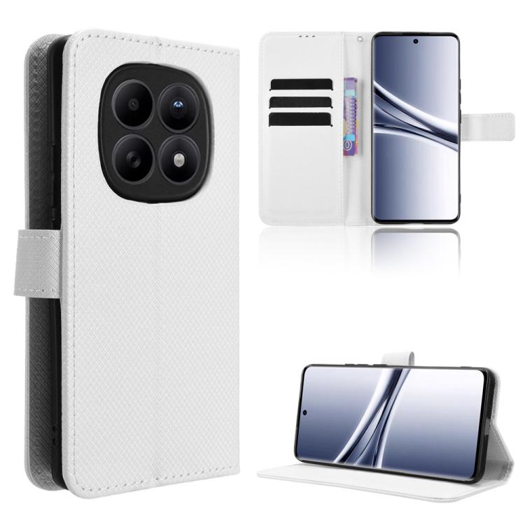 For Redmi Note 15 5G / 4G 164mm / Poco M8 5G Diamond Texture Leather Phone Case(White)
For Redmi Note 15 5G / 4G 164mm / Poco M8 5G Diamond Texture Leather Phone Case(White)