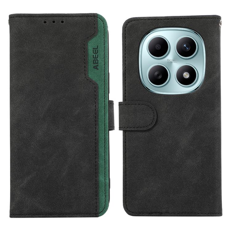 For Redmi Note 15 5G Global 164mm ABEEL Color Block Magnetic RFID Leather Phone Case(Black-Green)
For Redmi Note 15 5G Global 164mm ABEEL Color Block Magnetic RFID Leather Phone Case(Black-Green)