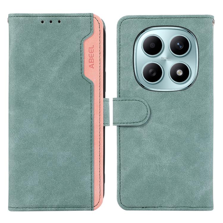 For Redmi Note 15 5G Global 164mm ABEEL Color Block Magnetic RFID Leather Phone Case(Cyan-Pink)
For Redmi Note 15 5G Global 164mm ABEEL Color Block Magnetic RFID Leather Phone Case(Cyan-Pink)