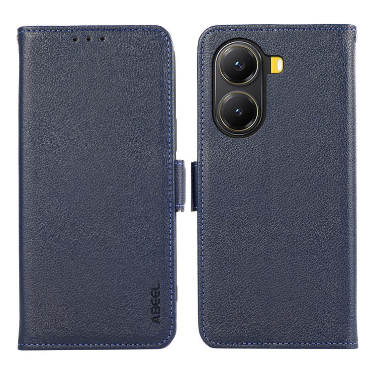 For Redmi Turbo 4 ABEEL Side-Magnetic Litchi Pattern Leather RFID Phone Case(Blue)
For Redmi Turbo 4 ABEEL Side-Magnetic Litchi Pattern Leather RFID Phone Case(Blue)