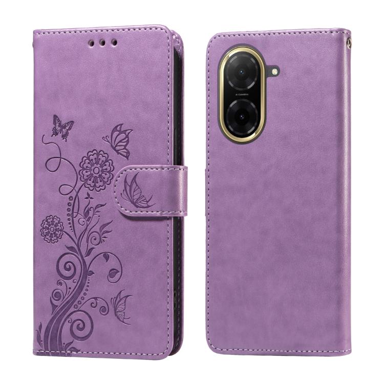 For Redmi A5 4G 173.3mm Embossed Butterfly Flowers Leather Phone Case(Purple)
For Redmi A5 4G 173.3mm Embossed Butterfly Flowers Leather Phone Case(Purple)