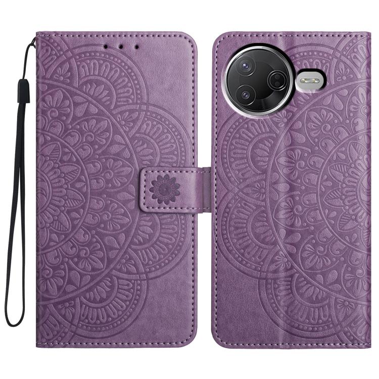 For Redmi K80 Pro / K80 Flower Embossed Leather Phone Case(Purple) 
For Redmi K80 Pro / K80 Flower Embossed Leather Phone Case(Purple)
