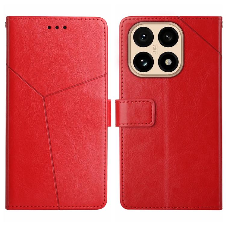 For Xiaomi 15T Y-shaped Pattern Flip Leather Phone Case(Red)
For Xiaomi 15T Y-shaped Pattern Flip Leather Phone Case(Red)