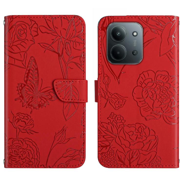 For Redmi 15C 5G / 4G Global 171mm Skin Feel Butterfly Embossed Flip Leather Phone Case(Red)
For Redmi 15C 5G / 4G Global 171mm Skin Feel Butterfly Embossed Flip Leather Phone Case(Red)