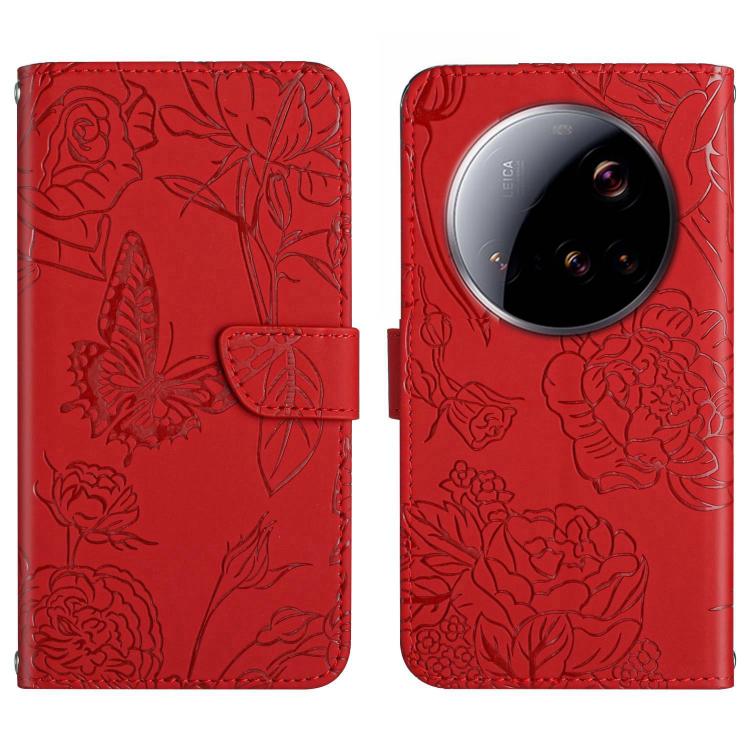 For Xiaomi 15 Ultra Skin Feel Butterfly Embossed Flip Leather Phone Case(Red)
For Xiaomi 15 Ultra Skin Feel Butterfly Embossed Flip Leather Phone Case(Red)