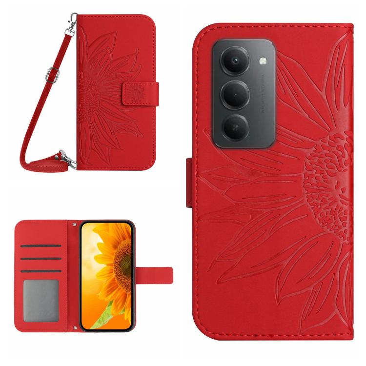 For Redmi 15 5G Global / 15 4G SEA Skin Feel Sun Flower Embossed Flip Leather Phone Case with Lanyard(Red)
For Redmi 15 5G Global / 15 4G SEA Skin Feel Sun Flower Embossed Flip Leather Phone Case with Lanyard(Red)