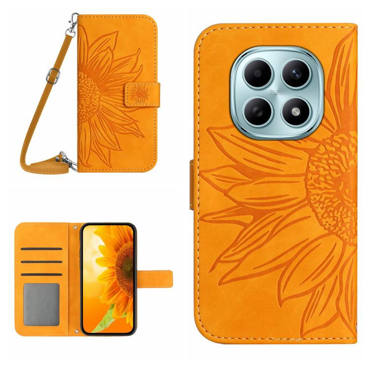For Redmi Note 15 Pro 4G Global 163.2mm Skin Feel Sun Flower Embossed Flip Leather Phone Case with Lanyard(Yellow)
For Redmi Note 15 Pro 4G Global 163.2mm Skin Feel Sun Flower Embossed Flip Leather Phone Case with Lanyard(Yellow)