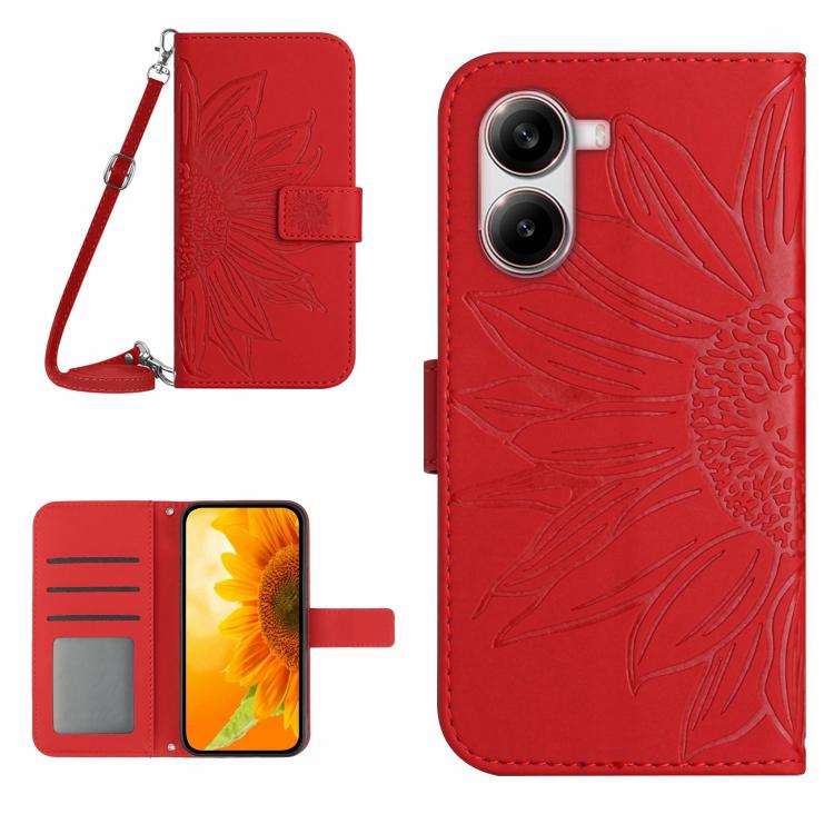 For Xiaomi Poco X7 Pro Skin Feel Sun Flower Embossed Flip Leather Phone Case with Lanyard(Red)
For Xiaomi Poco X7 Pro Skin Feel Sun Flower Embossed Flip Leather Phone Case with Lanyard(Red)