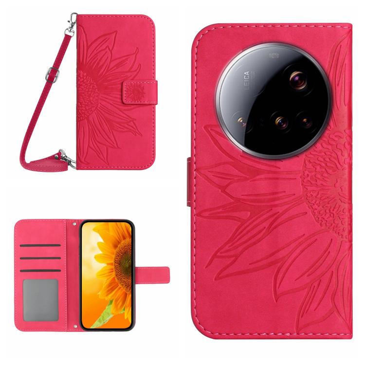 For Xiaomi 15 Ultra Skin Feel Sun Flower Embossed Flip Leather Phone Case with Lanyard(Rose Red)
For Xiaomi 15 Ultra Skin Feel Sun Flower Embossed Flip Leather Phone Case with Lanyard(Rose Red)