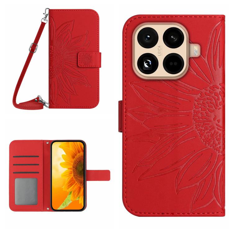 For Xiaomi 15T Pro Skin Feel Sun Flower Embossed Flip Leather Phone Case with Lanyard(Red)
For Xiaomi 15T Pro Skin Feel Sun Flower Embossed Flip Leather Phone Case with Lanyard(Red)
