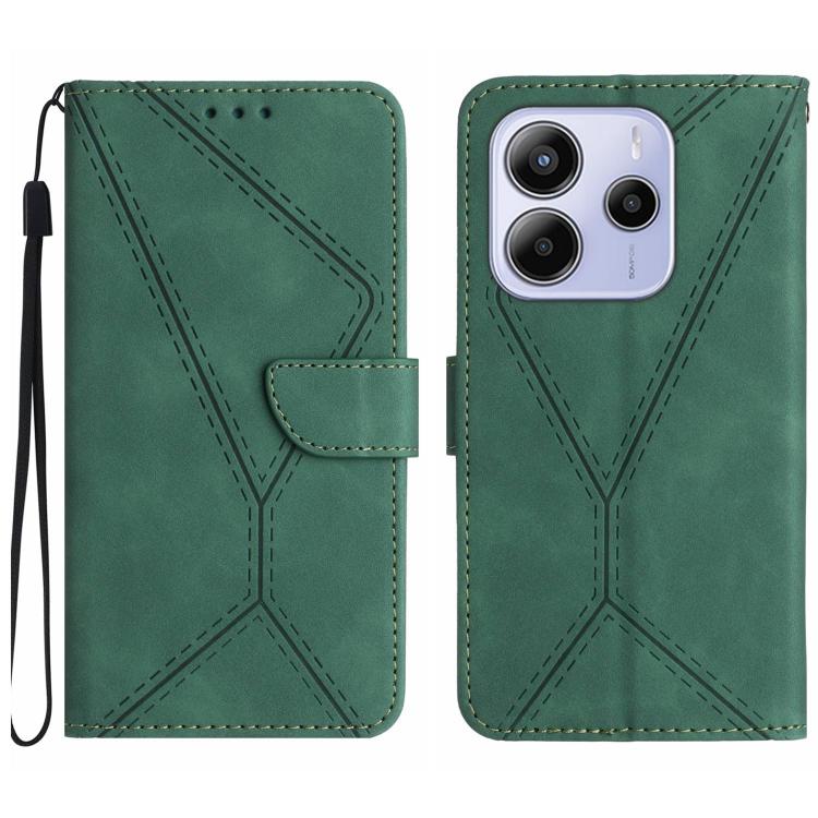 For Redmi Note 14 4G 164.84mm EU Version Stitching Embossed Leather Phone Case(Green)
For Redmi Note 14 4G 164.84mm EU Version Stitching Embossed Leather Phone Case(Green)