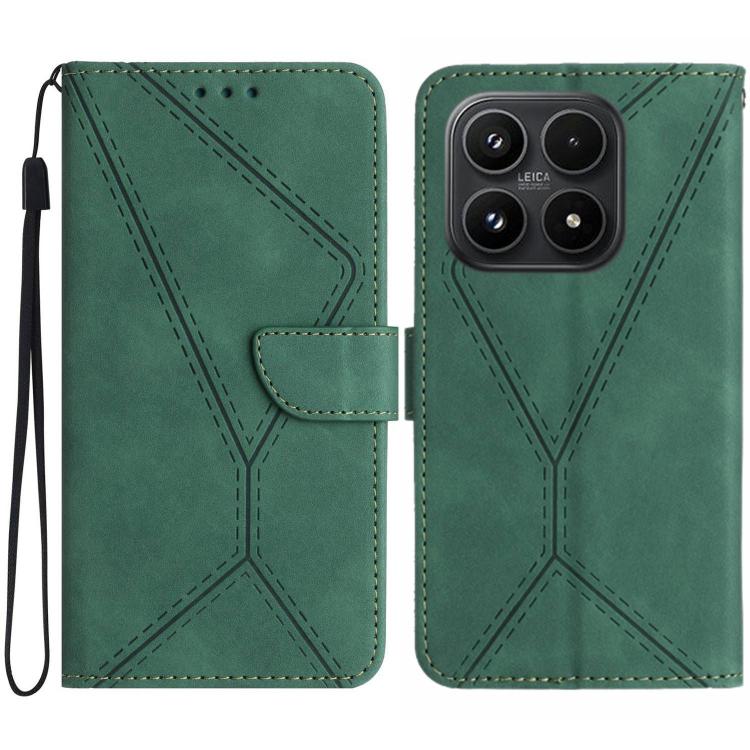 For Xiaomi 17 Stitching Embossed Leather Phone Case(Green)
For Xiaomi 17 Stitching Embossed Leather Phone Case(Green)
