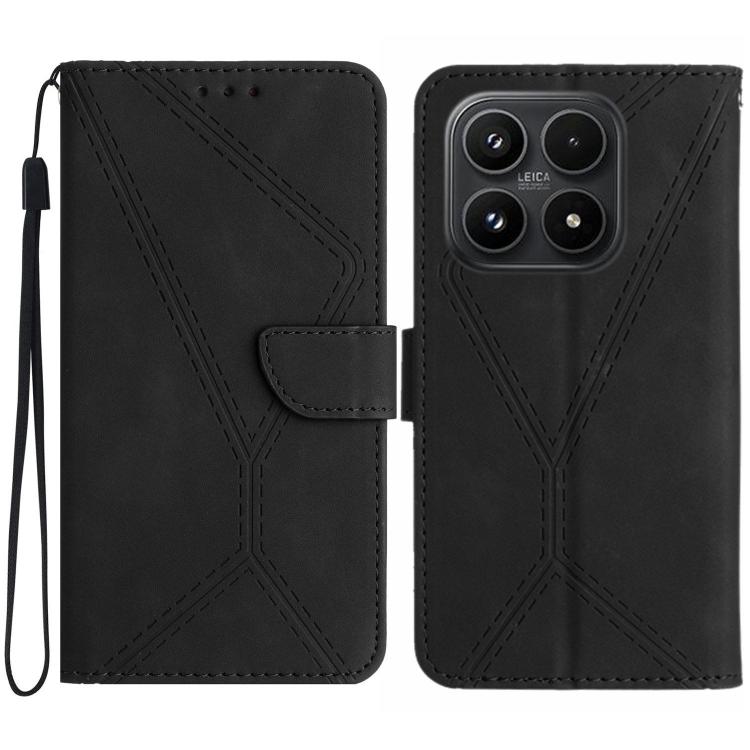 For Xiaomi 17 Stitching Embossed Leather Phone Case(Black)
For Xiaomi 17 Stitching Embossed Leather Phone Case(Black)