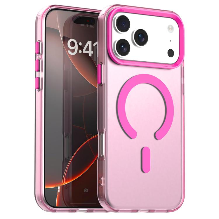 For iPhone 17 Pro Max C-type Candy Magsafe PC Hybrid TPU Phone Case(Red)
For iPhone 17 Pro Max C-type Candy Magsafe PC Hybrid TPU Phone Case(Red)
