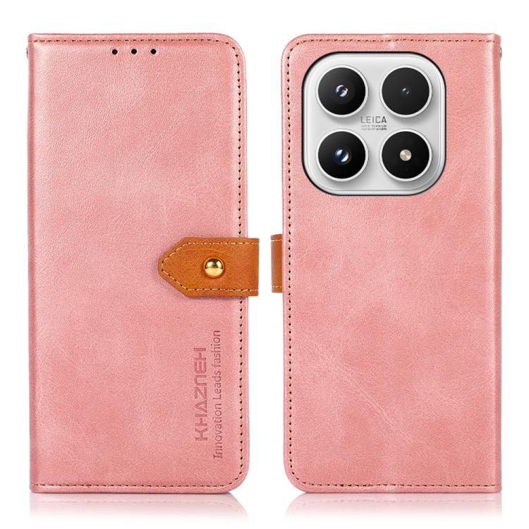 For Xiaomi 17 KHAZNEH Cowhide Texture Flip Leather Phone Case(Rose Gold)
For Xiaomi 17 KHAZNEH Cowhide Texture Flip Leather Phone Case(Rose Gold)