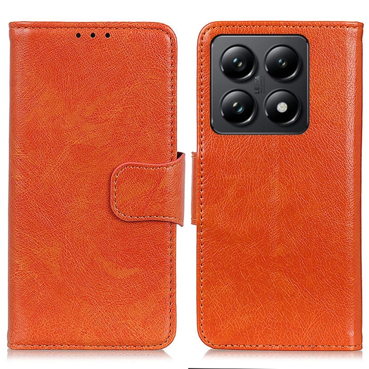 For Xiaomi 14T Pro Nappa Texture Horizontal Flip Leather Phone Case(Orange)
For Xiaomi 14T Pro Nappa Texture Horizontal Flip Leather Phone Case(Orange)