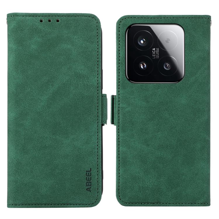 For Xiaomi 15T 5G ABEEL Frosted Magnetic RFID Leather Phone Case(Green)
For Xiaomi 15T 5G ABEEL Frosted Magnetic RFID Leather Phone Case(Green)