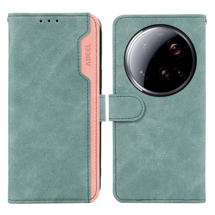 For Xiaomi 15 Ultra ABEEL Color Block Magnetic RFID Leather Phone Case(Cyan-Pink)
For Xiaomi 15 Ultra ABEEL Color Block Magnetic RFID Leather Phone Case(Cyan-Pink)