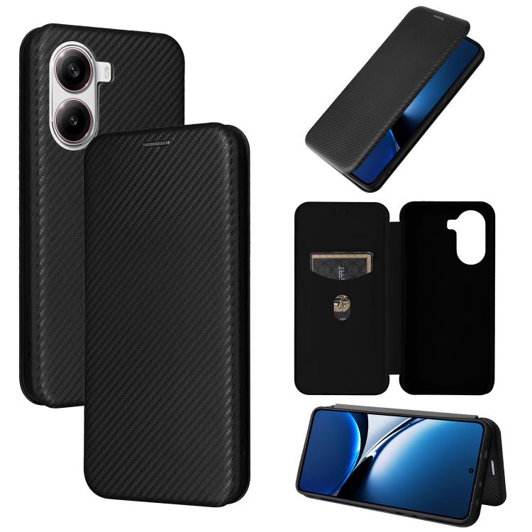For Xiaomi Poco X7 Pro / Redmi Turbo 4 Carbon Fiber Texture Flip Leather Phone Case(Black)
For Xiaomi Poco X7 Pro / Redmi Turbo 4 Carbon Fiber Texture Flip Leather Phone Case(Black)