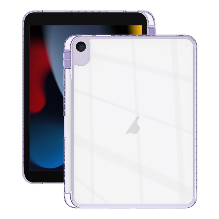 For iPad 10.2 2021 / Air 10.5 2019 Acrylic Hybrid TPU Tablet Case with Pen Slot(Purple)
For iPad 10.2 2021 / Air 10.5 2019 Acrylic Hybrid TPU Tablet Case with Pen Slot(Purple)