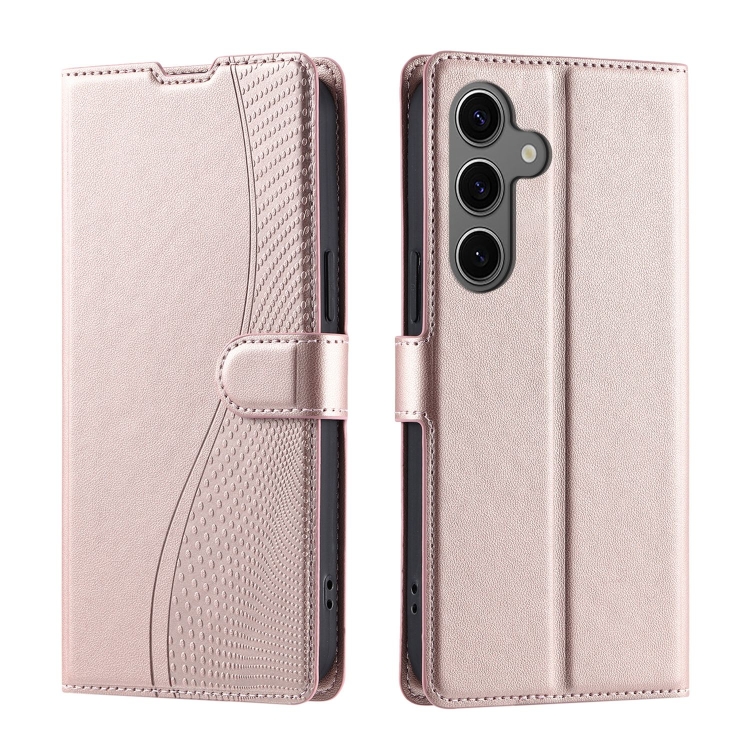 For Samsung Galaxy S24+ 5G Voltage Ultra-thin Dot Leather Phone Case(Rose Gold)
For Samsung Galaxy S24+ 5G Voltage Ultra-thin Dot Leather Phone Case(Rose Gold)